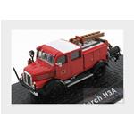 Horch Tlf15 H3A Tanker Truck Fire Engine 1952 Red Black White ED7147011