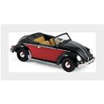 1:43 NOREV Volkswagen Beetle 1200 Cabriolet Hebmueller 1949 Red Black NV840021