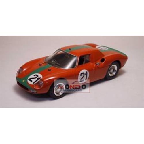 1:43 BEST Ferrari 250 Lm Monza 1966 #21 De Siebenthal Red BE9198