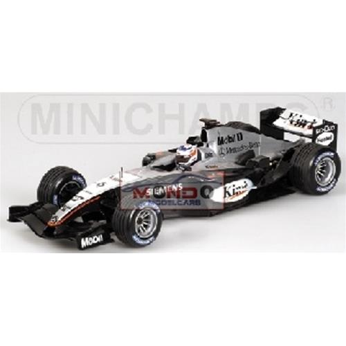 1:18 MINICHAMPS Mclaren F1 Mp4/19 Mercedes #6 Season 2004 Kimi Raikkonen Black Silver 530041806