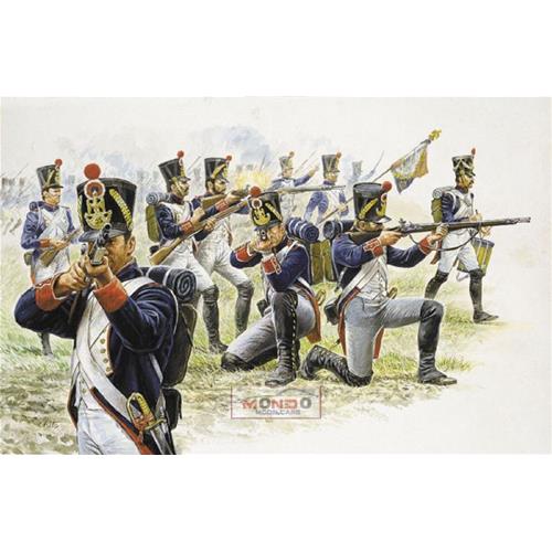 LES BLEUS FRENCH INFANTRY SOLDATINI IT6002