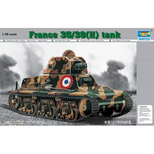 1:35 TRUMPETER KIT France 39H Tank Sa 18 37Mm Gun TR00351