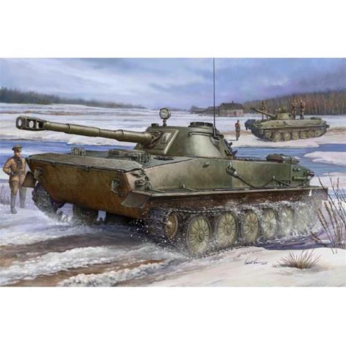 1:35 TRUMPETER KIT Russian Pt-76 Light Amphibious Tank TR00380