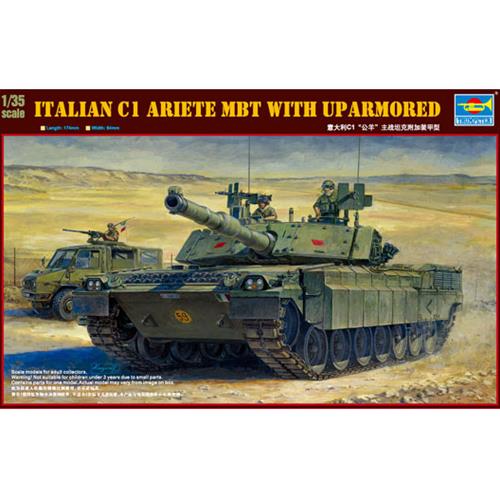 1:35 TRUMPETER KIT Italian C1 Ariete With Uparmored TR00394