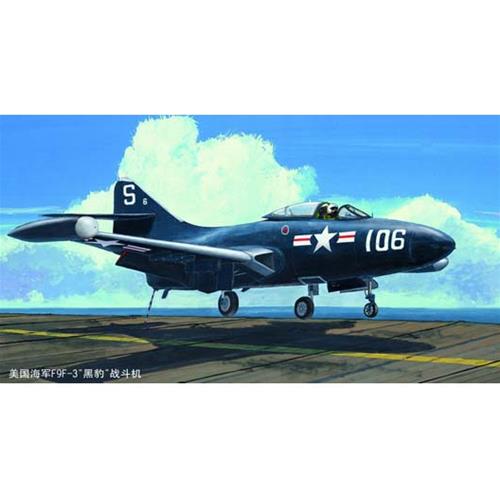 1:48 TRUMPETER KIT Us.Navy F9F-3 Panther TR02834