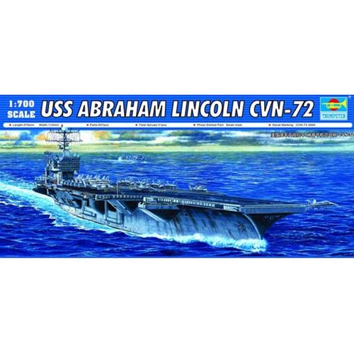 1:700 TRUMPETER KIT Uss Abraham Lincoln Cvn-72 TR05732