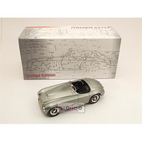 1:43 ART MODEL Ferrari 166 Spider 1949 Limited Edition 298 Items Metallo Spazzolato Brushing Metal ART1001