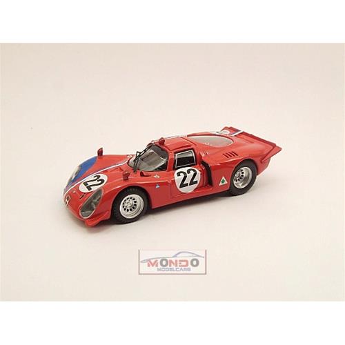 Alfa Romeo 33.2 Parigi 1968 Pilette/Slotemaker #22 Be9419