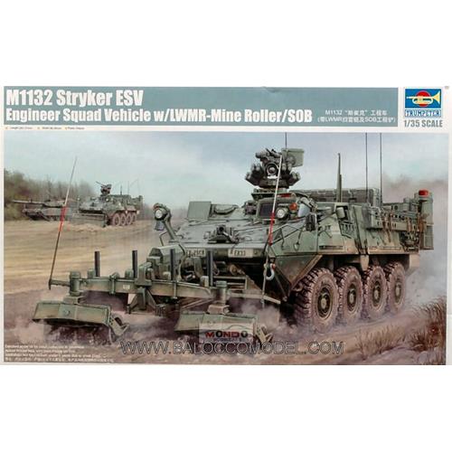 1:35 TRUMPETER KIT M1132 Stryker Engineer Squad Vehicle TR01574