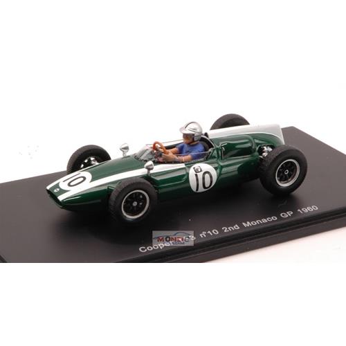 Cooper B.Mc Laren 1960 #10 2Nd Monaco Gp S3511
