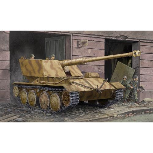 1:35 TRUMPETER KIT Krupp Ardelt Waffentrager 88 Mm Pak-43 TR01587