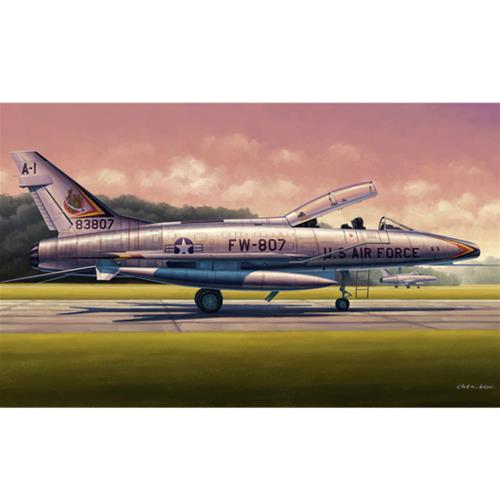 1:48 TRUMPETER KIT F-100 F Super Sabre TR02840
