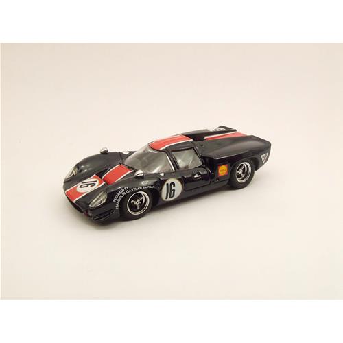 1:43 BEST Lola T70 Coupe #16 Norisring 1969 B.Muir Blue Red BE9439