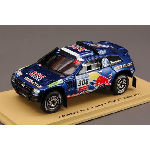 Vw Race Touareg 3 #308 2Nd Dakar 2011 S0824