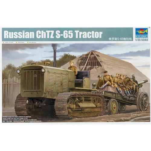 1:35 TRUMPETER KIT Russian Chtz S-65 Tractor TR05538