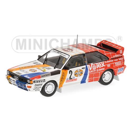 Audi Quattro #2 Winner Hunsruck Rally 1984 Demuth/Lux 430841991