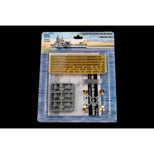1:350 TRUMPETER KIT Foto-Incisioni E Accessori Per Nave Rn Roma TR06625