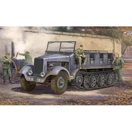 1:35 TRUMPETER KIT German Sd.Kfz.6 Halbkettenzugmaschine TR05530