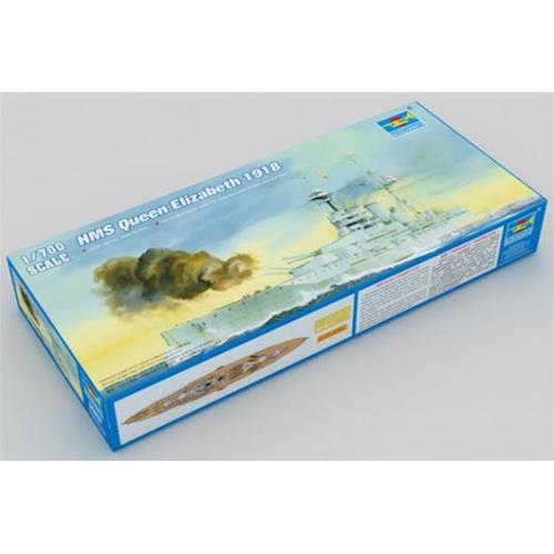 1:700 TRUMPETER KIT Hms Queen Elizabeth 1918 TR05797