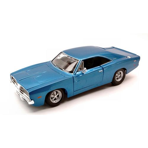 Dodge Charger R/T 1969 Light Blue Met MI31256BL