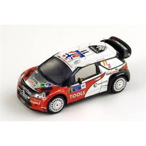 Citroen Ds3 Wrc #11 4Th Mexico Rally 2011 S3304