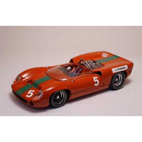 1:43 BEST Lola T70 Spider #5 Brands Hatch 1965 J.Stewart Red Green BE9178