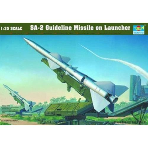 1:35 TRUMPETER KIT Sa-2 Missile With Launcher Cabin TR00206