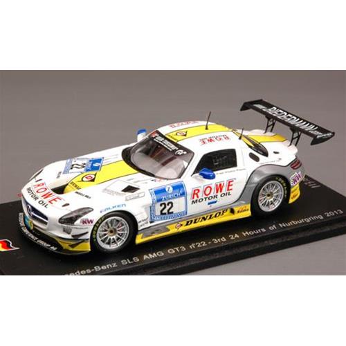 Mercedes Sls Amg Gt3 N.22 3Rd Nurburgring 2013 Sg079