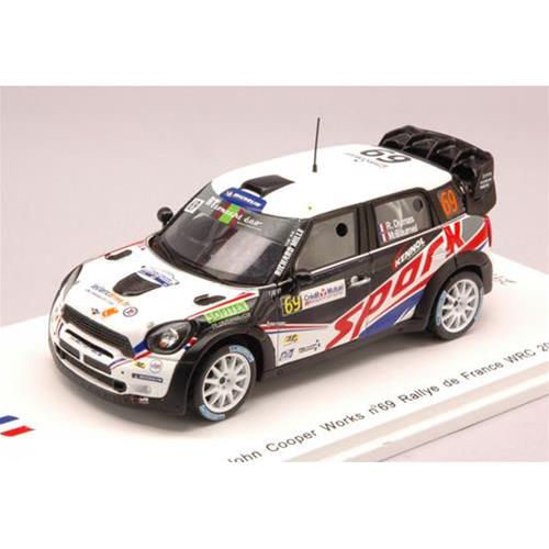 Mini John Cooper N.69 Rally De France 2012 Dumas-Baumel Sf040
