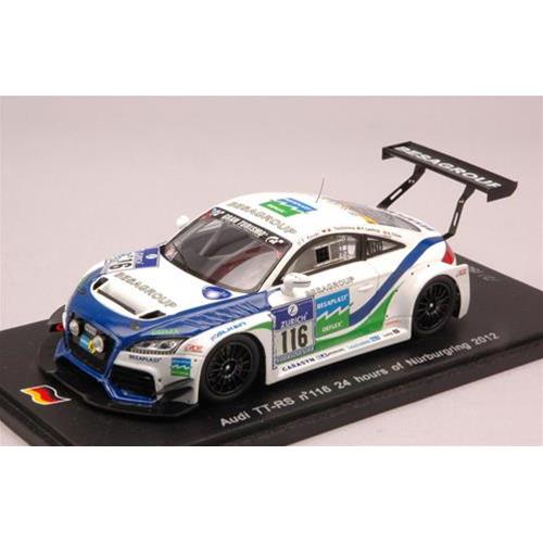 Audi Tt Rs Team Besaplast Racing 1 #116 24H Nurburgring 2012 F.Kovac M.Tschornia F.Lestrup K.Thiim White SG066