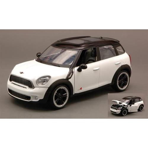 Mini Cooper S Countryman 2011 White W/Black Roof Mtm73353Wh