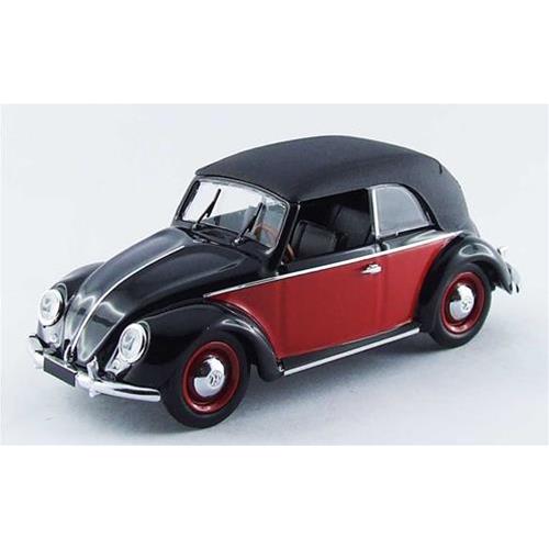 Volkswagen CabKarmann 1949 Nero/Rosso Black/Red Rio4420