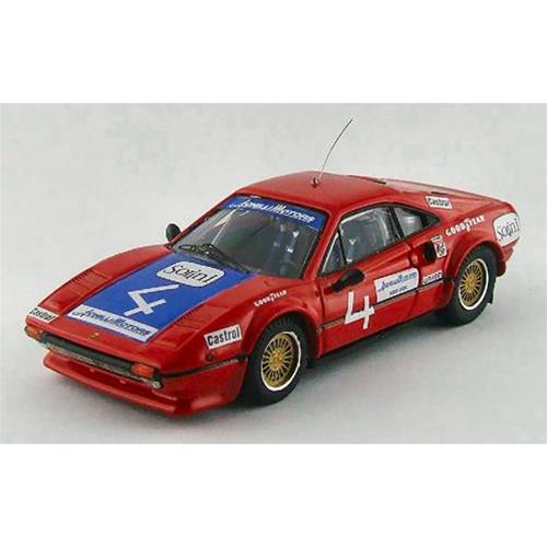 1:43 BEST Ferrari 308 Gtb Coupe #4 Daytona 1978 Mallet Romolotti Bondurant Red BE9543