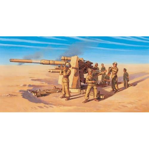 8,8 Cm Flak 37 Gun W/Crew Kit IT7512