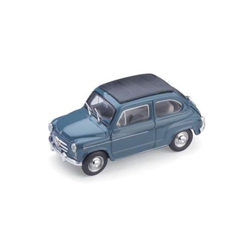 Fiat 600D Trsformabile Chiusa 1960 Bleu 404 R318-09