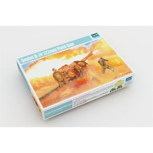 1:35 TRUMPETER KIT Soviet D-74 122Mm Field Gun TR02334