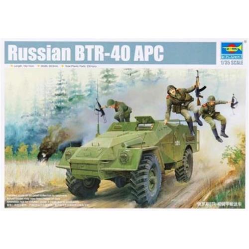 1:35 TRUMPETER KIT Russian Btr-40 Apc TR05517