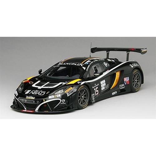 Mclaren 12C Gt3 #15 Boutsen Ginion Racing 24H Spa 2014 True Scale Miniatures TSM151812R
