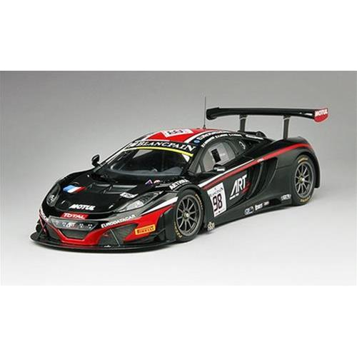 Mclaren 12C Gt3 #98 Total Art Grand Prix 24H Spa 2014 True Scale Miniatures TSM151813R