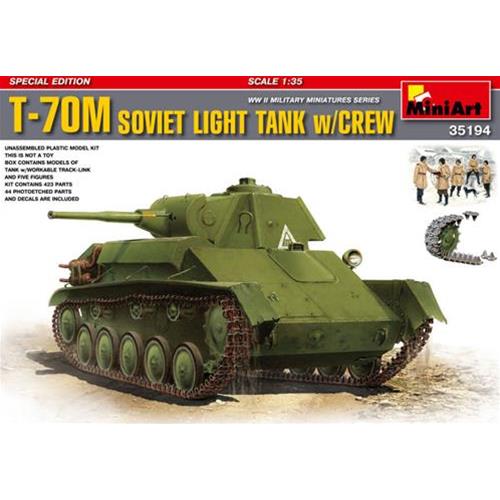T-70 Soviet Light Tank Kit MIN35194