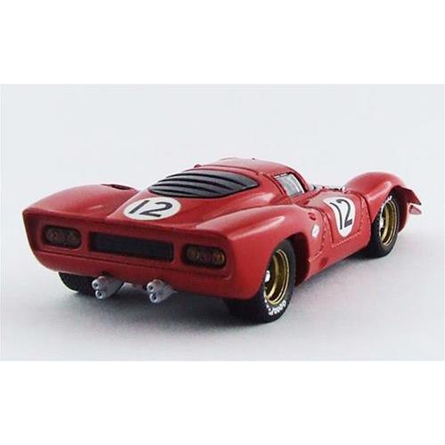 Ferrari 312 P Coupe' Bridgehampton 1969 P. Rodriguez #12 BE9589