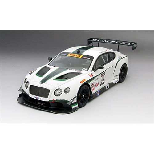 1:18 TRUESCALE Bentley Gt3 #08 Dyson Racing 3Rd Place Sonoma Gp 2014 TSM151808R