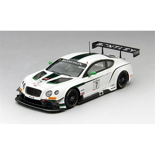Bentley Gt3 #7 M-Sport Winner Blancpain Gt Silverstone 2014 True Scale Miniatures TSM154315