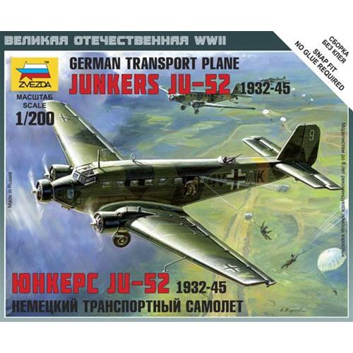 Junkers Ju-52 German Transport Plane Kit Z6139