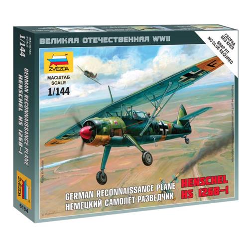 Henschel 126 B-1 German Reconnaisance Plane Kit Z6184