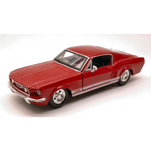 Ford Usa Mustang Gt Coupe 1967 Red MI31260R