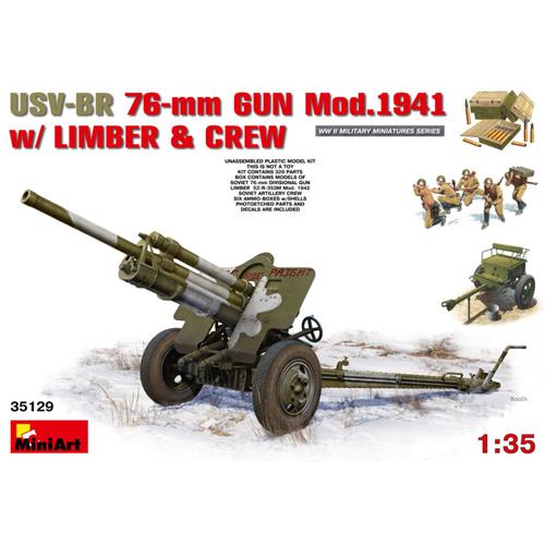 Usv-Br 76Mm Gun Mod.1941 Kit MIN35129