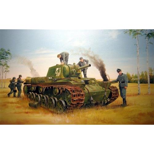 1:35 TRUMPETER KIT Soviet Kv-8 Heavy Tank TR01565