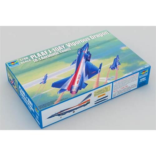 1:48 TRUMPETER KIT Pla J-10 Ay Vigorous Dragon TR02857
