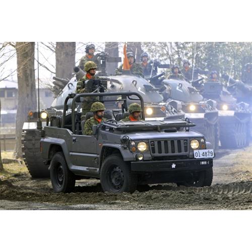 1:35 TRUMPETER KIT Jgsdf Type 73 Light Truck Recon TR05519